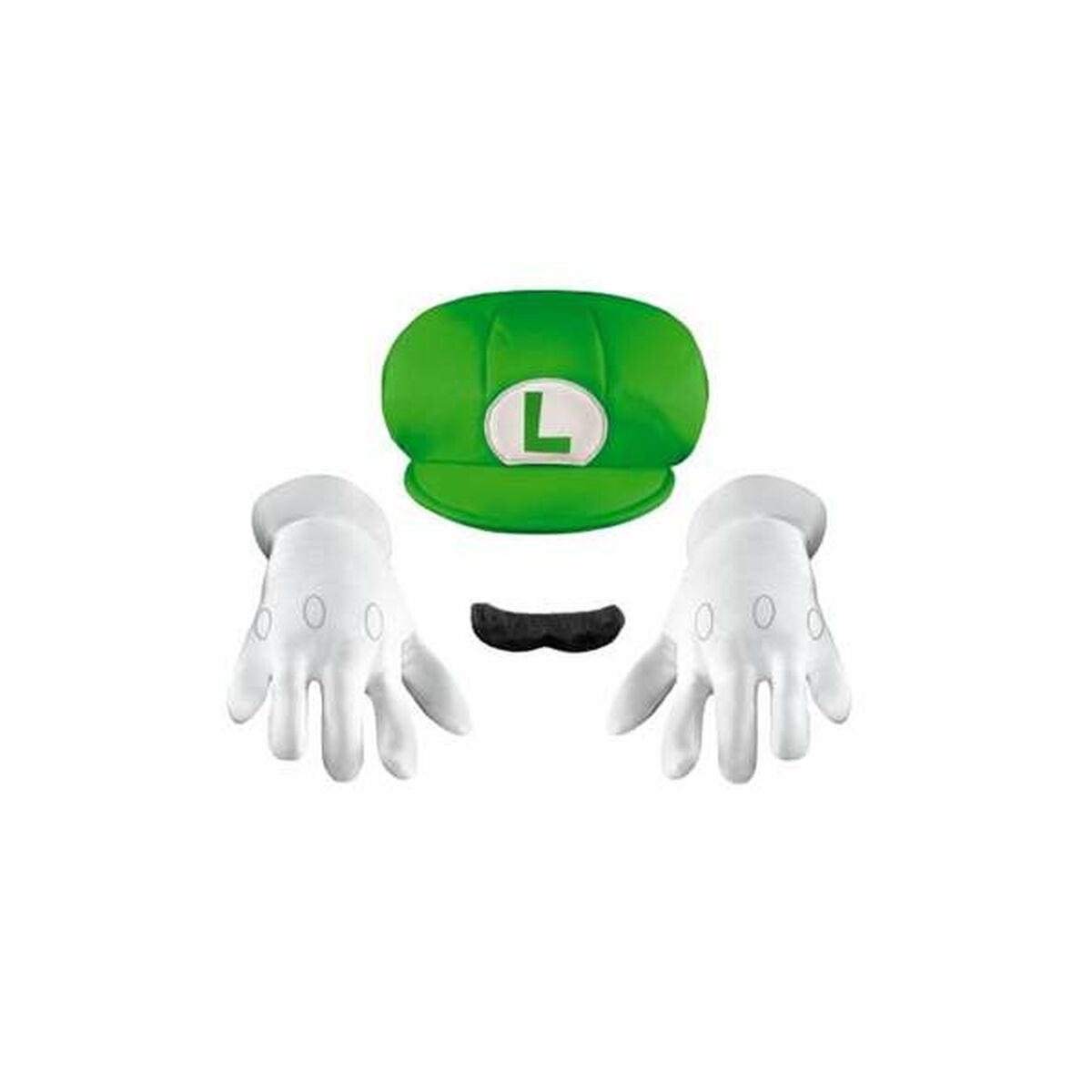 Kostymetilbehør Super Mario Kit Luigi 4 Deler